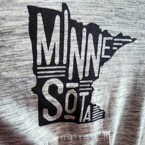 Bella Canvas Fleece Collection Minnesota Hoodie - Picture 7 of 11